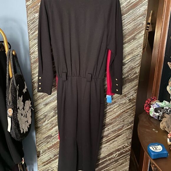 Virgo II Vintage 1970-80’s gold button dress - Picture 8 of 8